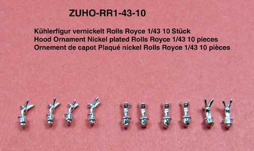 Kühlerfigur vernickelt rolls - kühlerfigur,