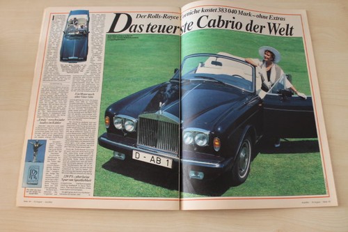 Auto bild 1986 rolls - bild, 34/1986