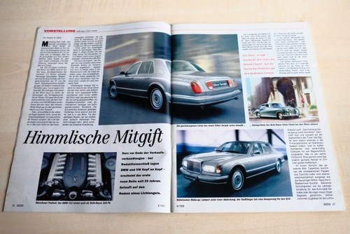 Mot 1998 rolls royce - rolls-royce, silver