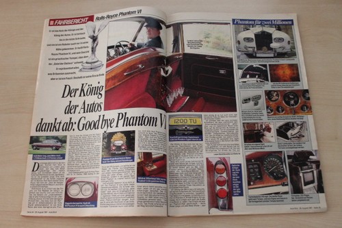 Auto bild 1991 - bild, rolls-royce