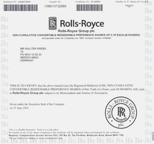 ROLLS ROYCE Automobil 2004