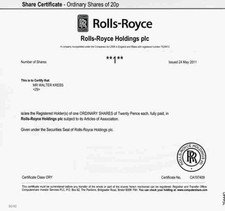 ROLLS ROYCE 2011 London