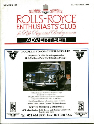 Rolls royce enthusiasts - enthusiasts, club