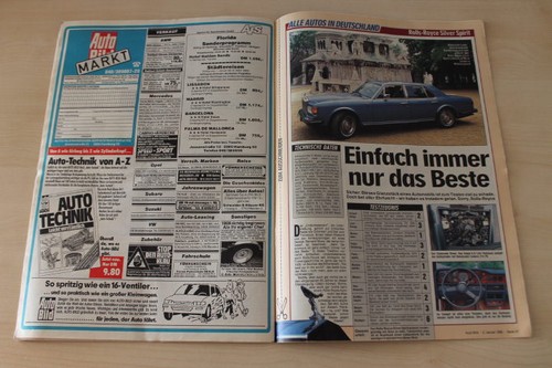 Auto bild 1989 - 01/1989, rolls-royce