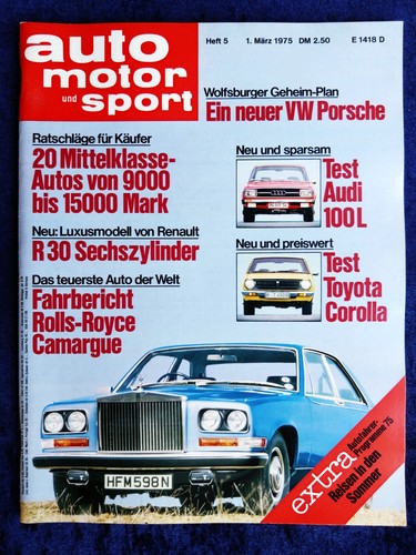 Auto motor sport ams 1975 - auto,